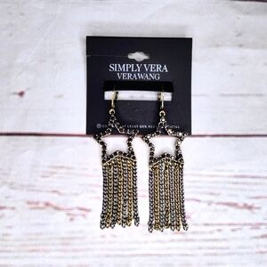 Simply Vera Star Dangle Earrings